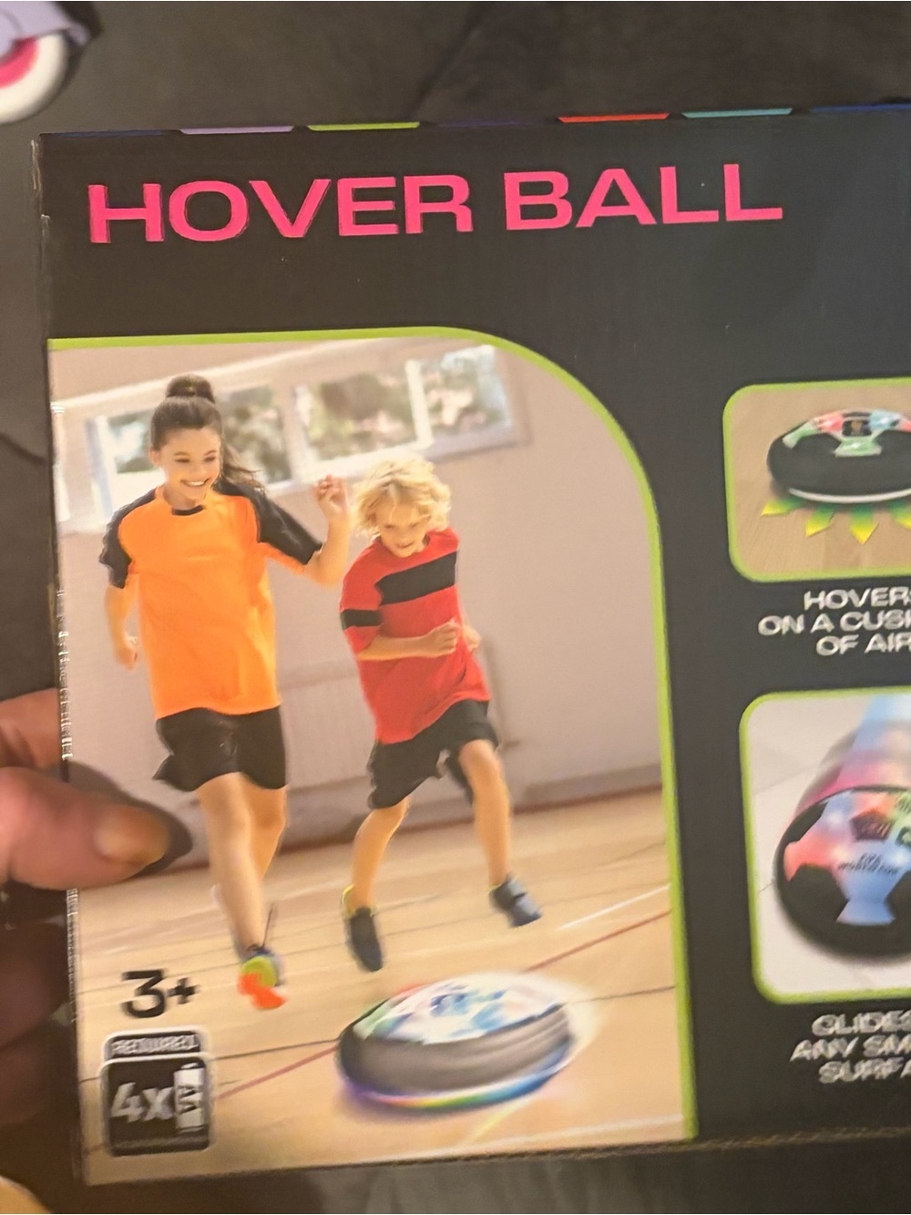Hover Ball Indoor Air-Powered Puck Toy - Multicolor